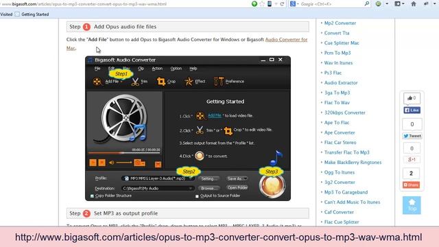 Opus to MP3 Converter - Convert Opus to MP3, WAV, WMA, M4A смотреть онлайн