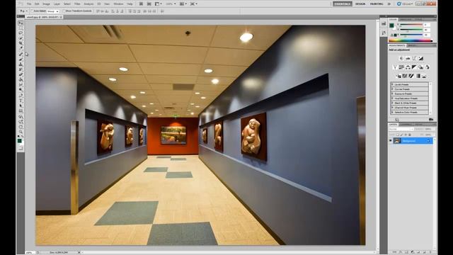 02. Adobe Photoshop CS5 Work Area смотреть онлайн