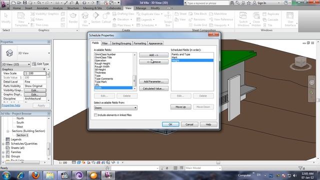 03-01 Scheduling l Learn Autodesk® Revit® Architecture Beginners&Professionals смотреть онлайн