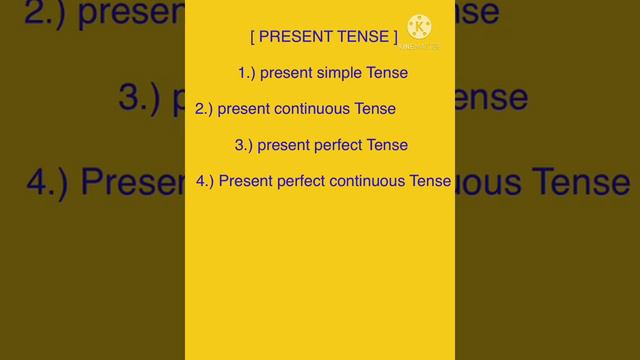 Tense part (1)present simple Tense смотреть онлайн
