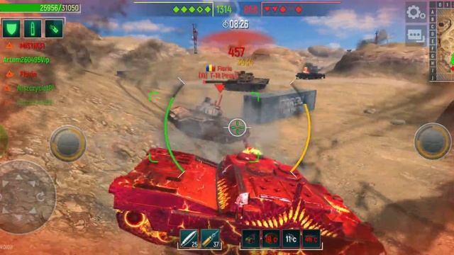 Tank Force Phoenix Mk3 vs M14 Armored смотреть онлайн