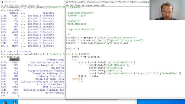 Python Basics Tutorial How to Compare Companies Using || Pandas To Dict Function смотреть онлайн