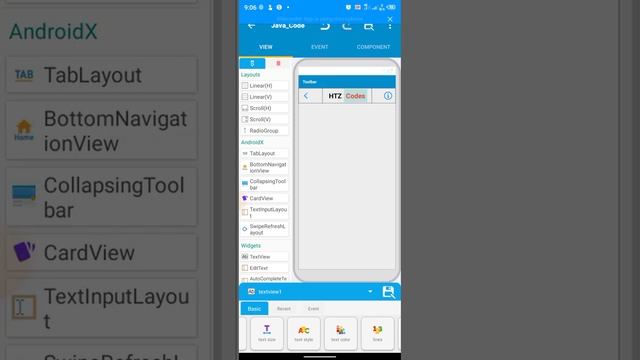 How to make Java Code App in Sketchware Part 1 смотреть онлайн