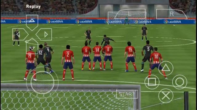 Cristiano Ronaldo Free Kick PES 2018 PPSSPP смотреть онлайн