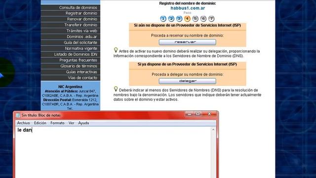 Crear dominio .com.ar + webhost gratis + vincular con tu no ip para tu holo 1/2 смотреть онлайн