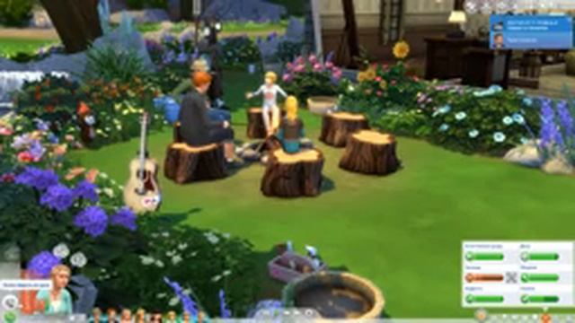 The Sims 4 Династия Свеннсен #100 - Отдых всей семьей смотреть онлайн