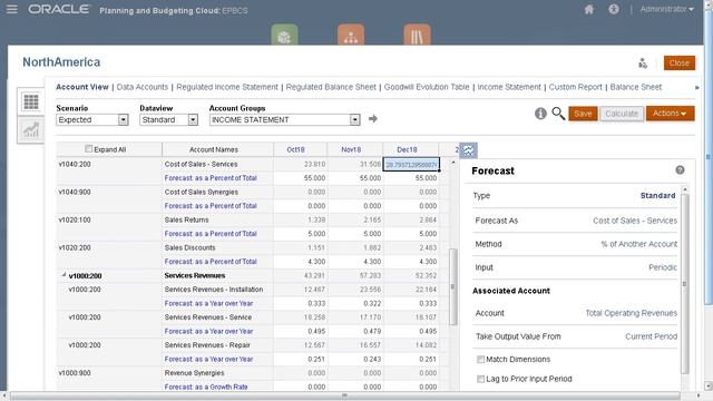 Setting Up Forecast Methods with Strategic Modeling in Oracle Enterprise Planning Cloud смотреть онлайн