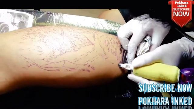 Pokharainked - Monkey King Tattoo Custom design Black n grey Art By Jbj Tmg смотреть онлайн
