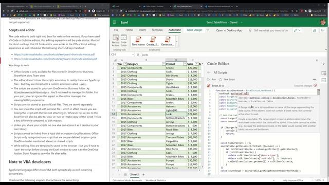 Office Scripts Tutorial: Introduction to the Code Editor смотреть онлайн