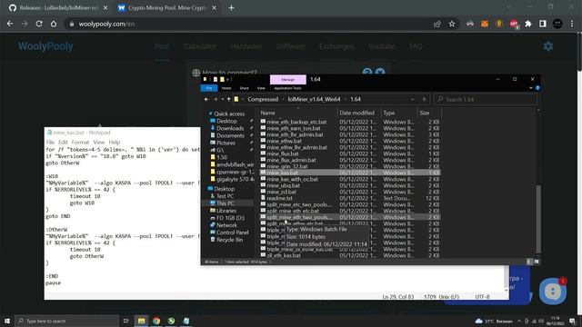 88 Tutorial Cara Set mining Kaspa di windows dan update mining kaspa dengan lolminer 1.64 смотреть онлайн