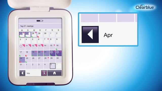 Entdecken Sie den neuen Clearblue Fertilitätsmonitor
