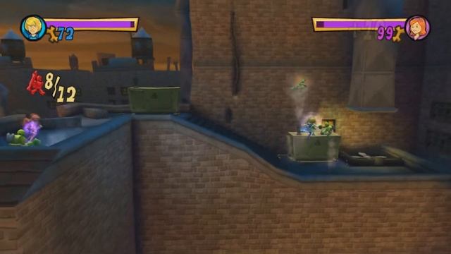 Скуби-Ду! Зловещий замок ( Играем в Дваём) "2 глава" Робот Монстр смотреть онлайн