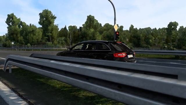 Euro Truck Simulator 2 2013 AUDİ RS4 AVANT Drive Video смотреть онлайн