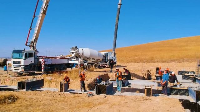 Осень 2022 года... Начало строительства завода по производству капельной трубки METZER в г. Алматы. смотреть онлайн