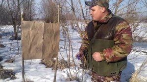 ТОЗ-34Р 1980г отстрел картечи 6.2 АЗОТ СИБИРЬ 32гр и САМОКРУТ 6.2 в контейнере на соколе 32гр