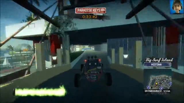 Vidéo Découverte Burnout Paradise Big Surf Island (Xbox 360) - 01 - Exploration De L'Ile (HD) смотреть онлайн