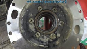AVANTIS HUNTER BIG.замена ступичного подшипника.