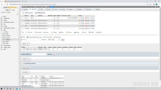Export data to Excel File using PHP and MySQL смотреть онлайн