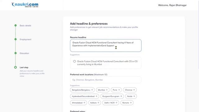 Oracle Fusion Cloud HCM Profile | Registration | Naukri | Real time training | Placement смотреть онлайн