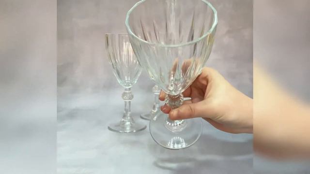 Бокал для вина, воды Pasabahce Diamond 245мл. смотреть онлайн