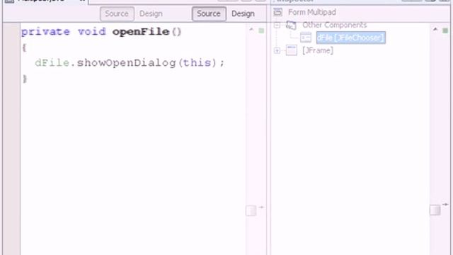 Java Text Editor - 03 - New Open смотреть онлайн