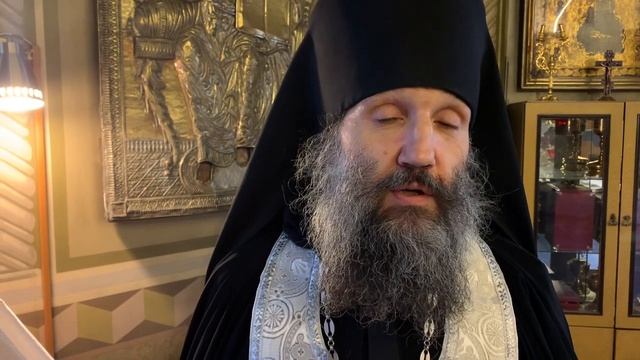 Поздравление с Рождеством Христовым от игумена Варнавы. 7 января 2022. смотреть онлайн