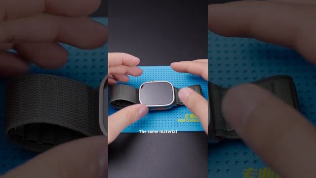 Blueo Sapphire Glass with Titanium frame for Apple Watch Ultra 49mm смотреть онлайн