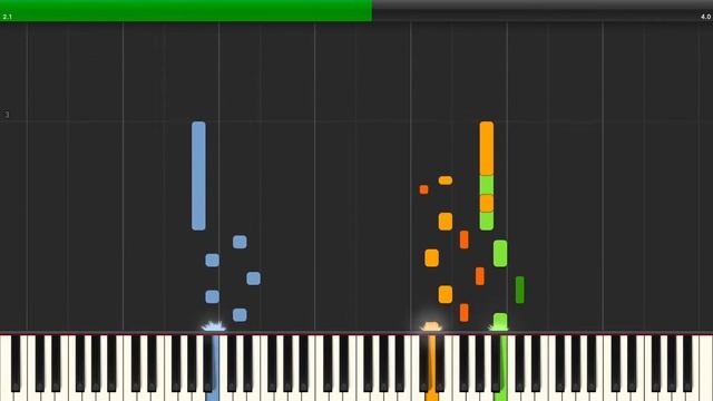 Kickle Cubicle | Game Over [NES] Synthesia смотреть онлайн
