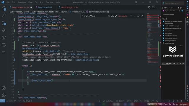Write A Portable Bootloader [ 6 ] : Working bootloader, Payload function , Updating State смотреть онлайн