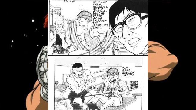 MUSCLE MANGA - Baki Hanma's Physique in Grappler Baki (part. 1) смотреть онлайн