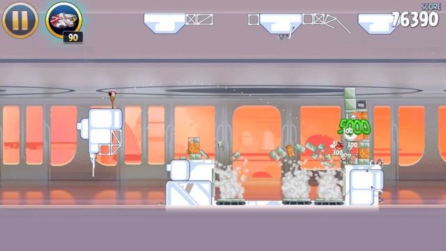 Angry birds star wars BOBA FETT MISSIONS level B-6 Walkthrough 3 stars [HD] смотреть онлайн