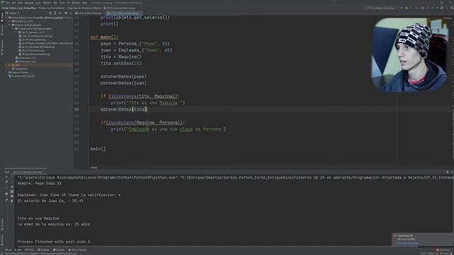 curso de #PYTHON clase 32 isInstance isSubclass смотреть онлайн
