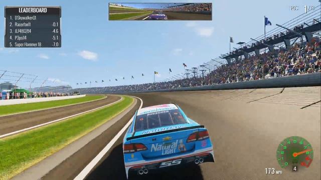 NASCAR Heat 2 -- ONLINE MADNESS!!!!!! -- Xbox ONE Gameplay смотреть онлайн