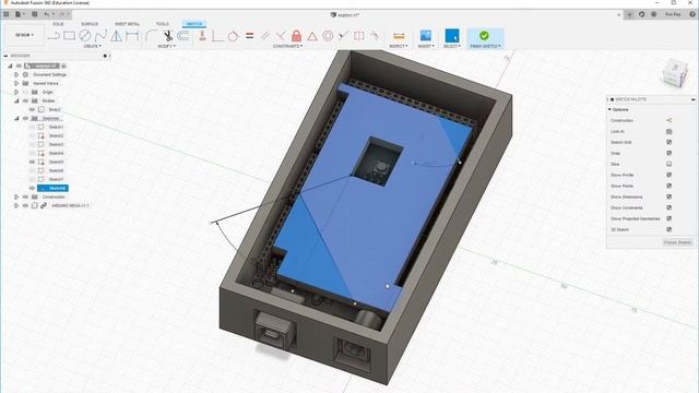 Онлайн мастер - класс на тему: Моделирование во Fusion 360. Создание корпуса для arduino смотреть онлайн