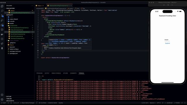 Keyboard Avoiding View Made Easy with React Native [In 12 Minutes] - 2022 смотреть онлайн