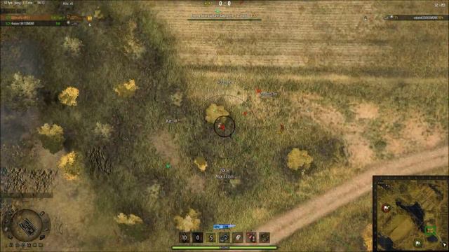 World Of Tanks - Minimap aiming смотреть онлайн
