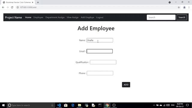 python for web flask mini project-employee managment system смотреть онлайн