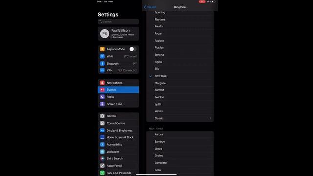 Apple IPad Pro 11 (2022) All Ringtones