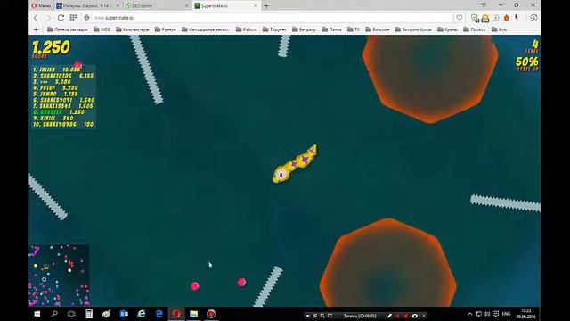 snake.io №1 поиграем в змейку смотреть онлайн