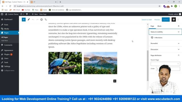 How to Add Featured Image in WordPress Custom Theme | WordPress Theme Development смотреть онлайн