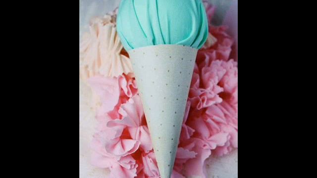 МК - ажурное мороженное для декора - идея /// ice cream for decoration - idea смотреть онлайн