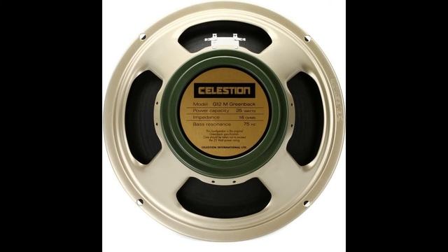 Celestion Vintage 30 versus G12M Greenback смотреть онлайн