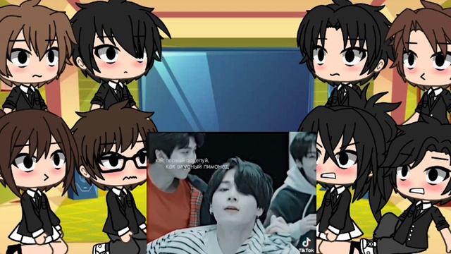 •Past jimin's classmates reaction to him•Gacha clud• смотреть онлайн
