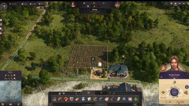 Anno1800 - Quick Tip&Trick #3 - How to plant crops on not Fertile Island смотреть онлайн