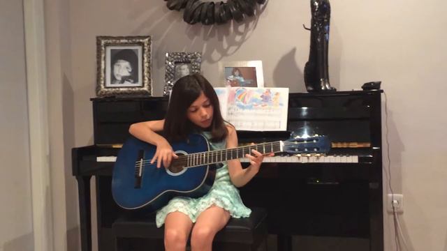 Lambada guitar solo video Daniela Sheppard смотреть онлайн