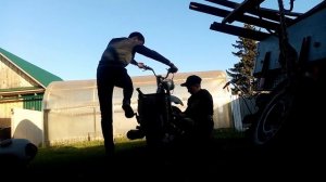 УСТАНОВКА ЗАЖИГАНИЯ ОТ БЕНЗОПИЛЫ НА ИЖ ПЛАНЕТА 3/ИЩЕМ ИСКРУ. ПЕРВЫЙ ЗАПУСК