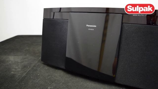 Музыкальный центр Panasonic SC-HC19EE-K распаковка (www.sulpak.kz) смотреть онлайн