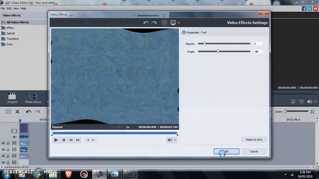 How To Make Even X Discontinues Effect On AVS Video Editor смотреть онлайн