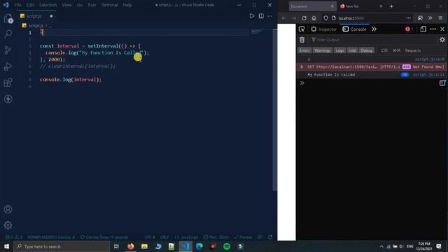 Set Interval & Set Timeout In Javascript | JavaScript Zero To Hero Tutorial In Hindi #22 смотреть онлайн