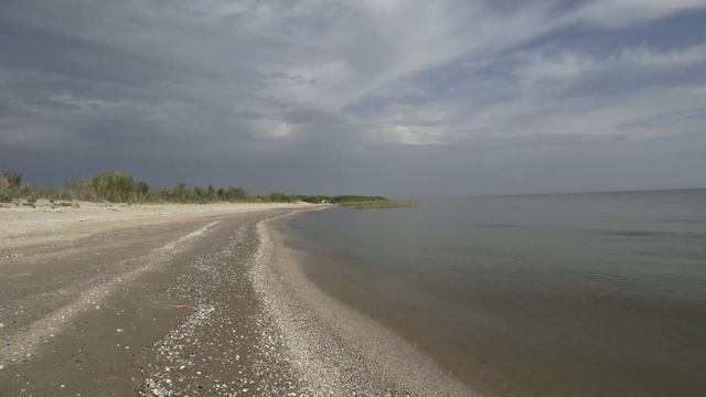 4K Легкий морской бриз и крик чаек смотреть онлайн